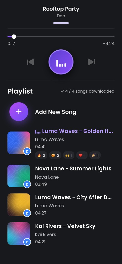 Party playlist